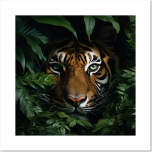 Majestic Jungle Feline: The Prowess and Grace of Nature's Hunter Posters and Art